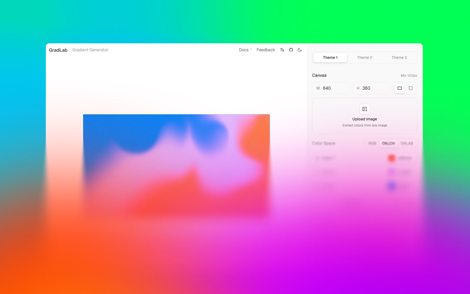 Gradlab screenshot
