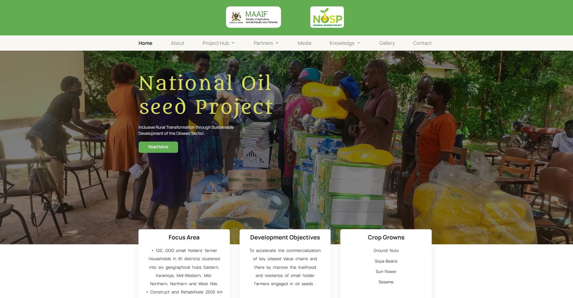 National Oil Seed Project