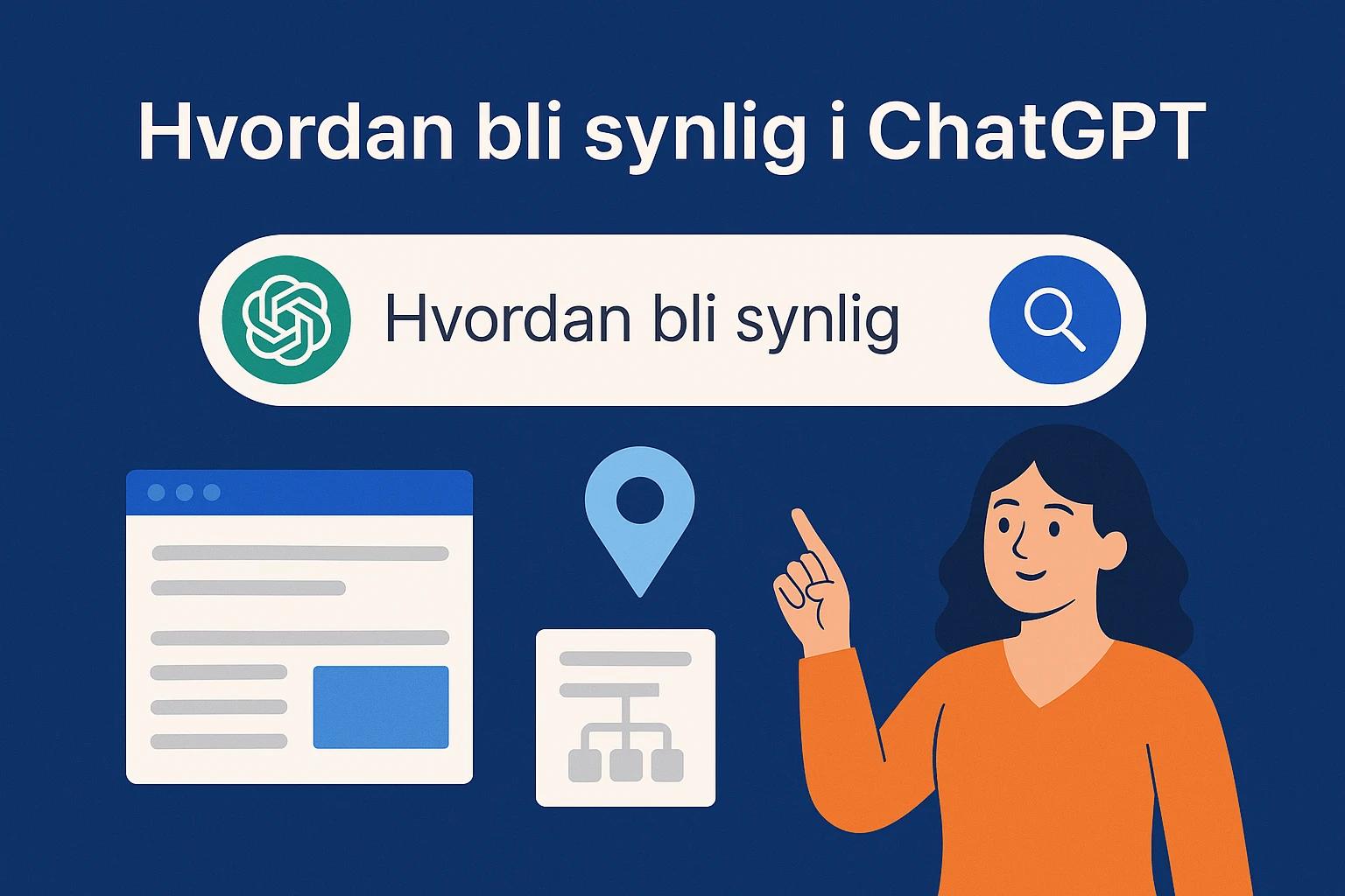 Hvordan bli synlig i ChatGPT