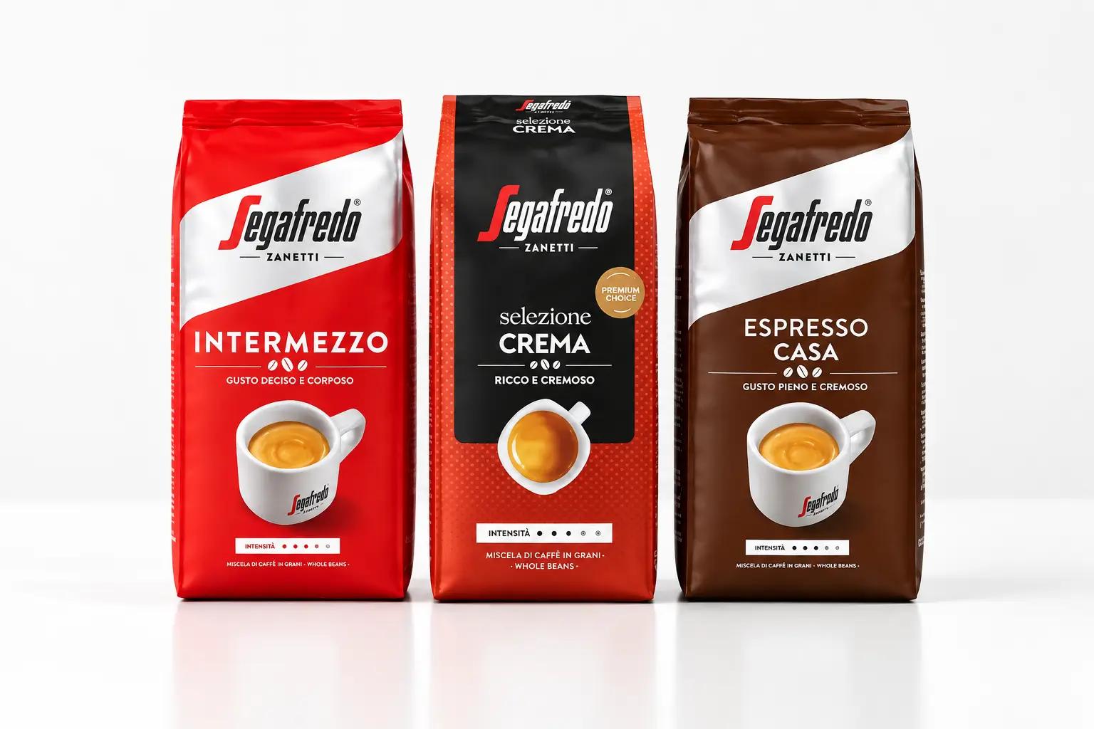 Welke Segafredo koffiebonen gebruik je voor espresso, lungo of cappuccino?