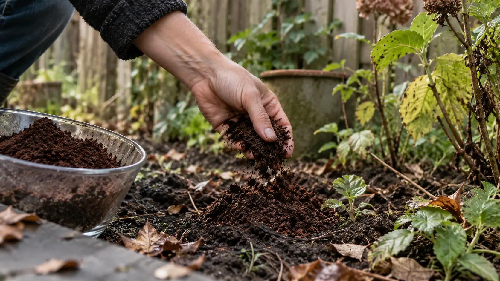 Koffiedik in de tuin: het slim hergebruiken van je koffieprut