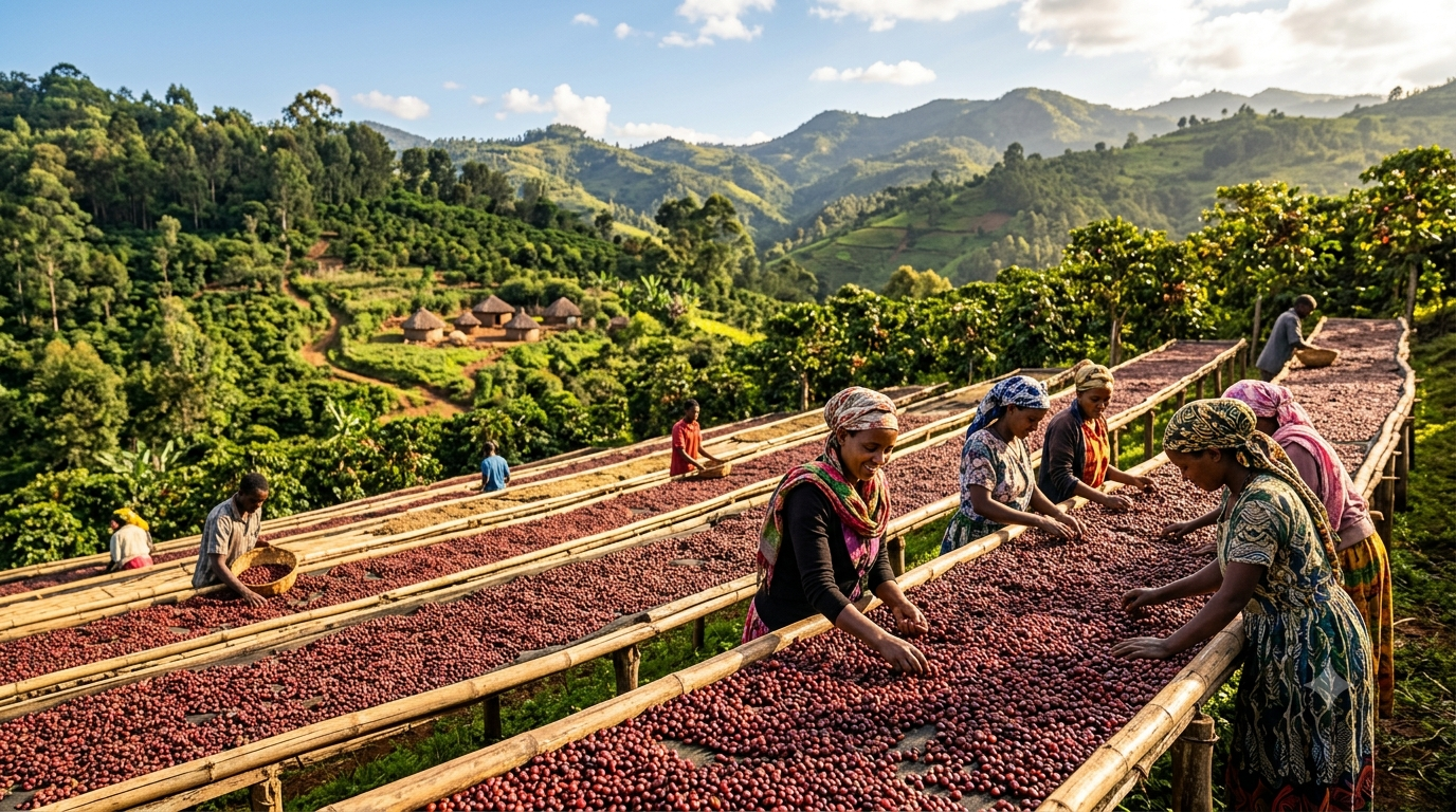 Koffiebonen uit Ethiopië: Uniek, smaakvol en de bakermat van koffie