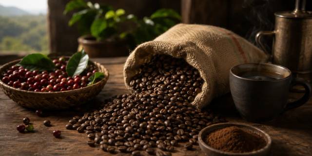 Waar komt koffie vandaan? De oorsprong van het zwarte goud