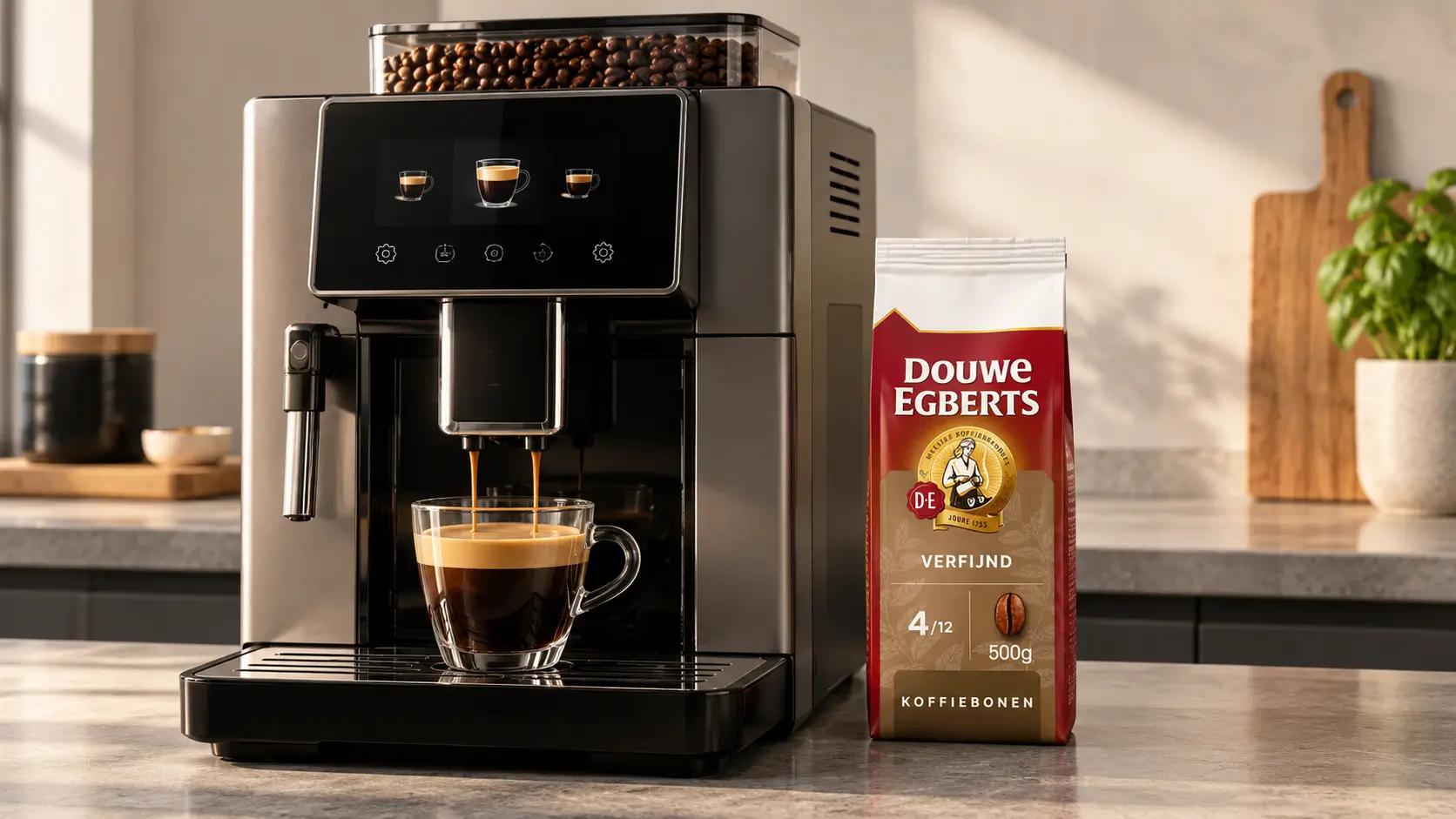 Zijn Douwe Egberts bonen goed voor je volautomaat?