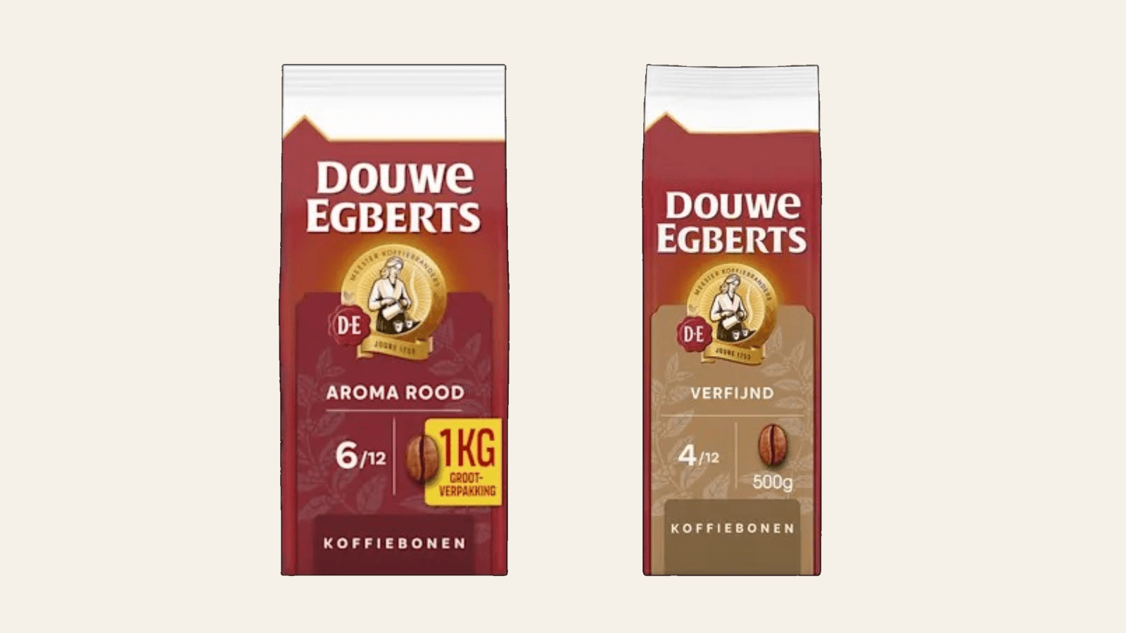 Douwe Egberts Aroma Rood vs. Verfijnd: welke bonen kies je?