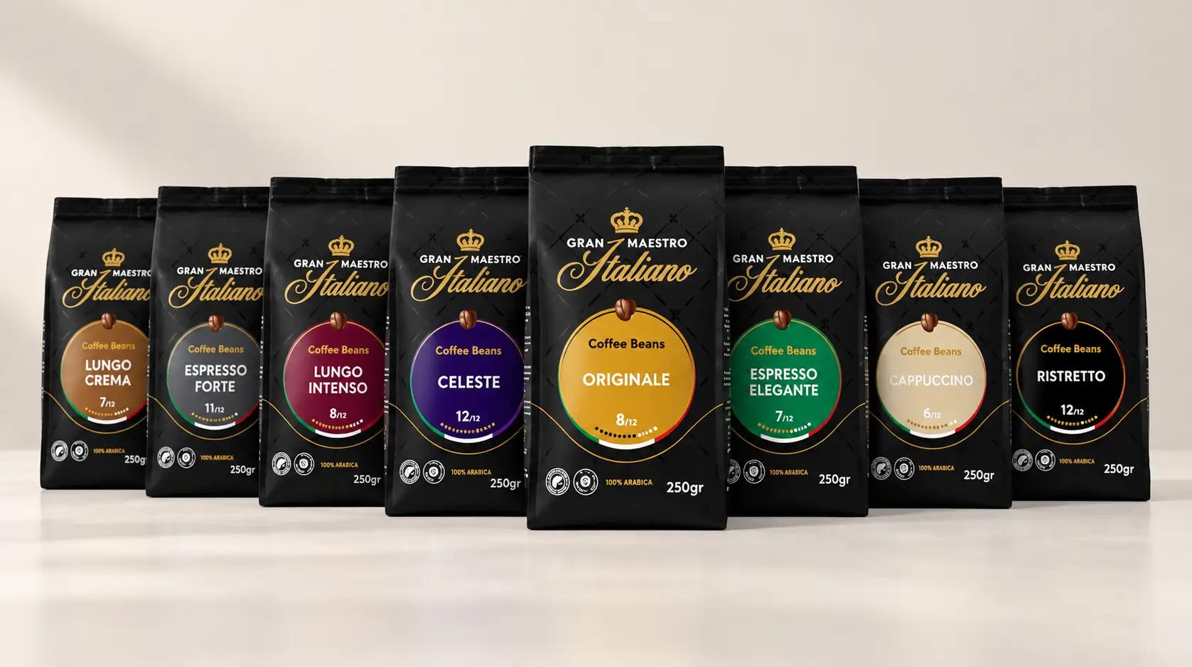 Gran Maestro Italiano proefpakket: welke boon kies jij?