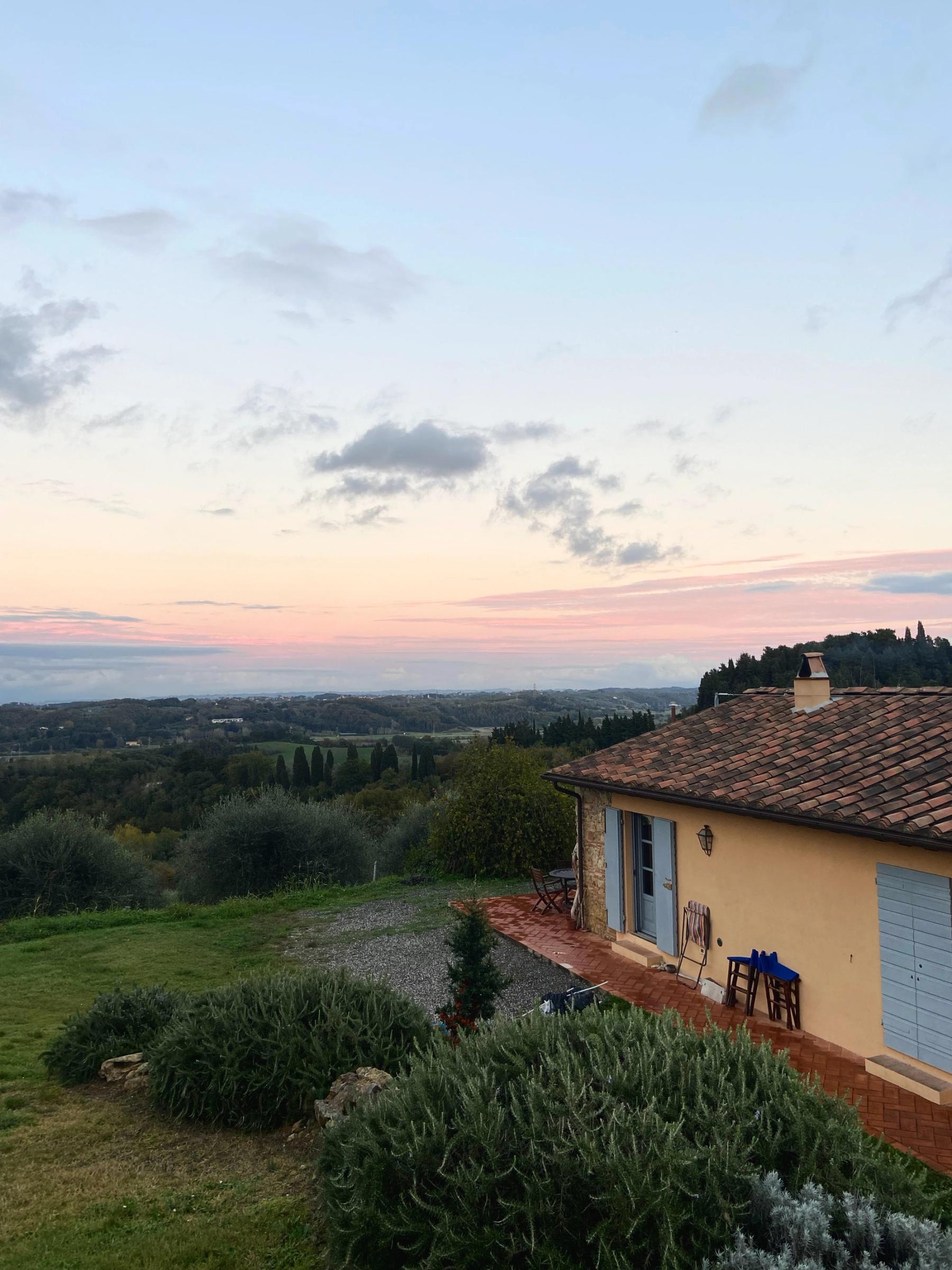 Casa en Livorno, Italia, donde me alojé durante mi experiencia conociendo el proceso de elaboración del aceite de oliva.