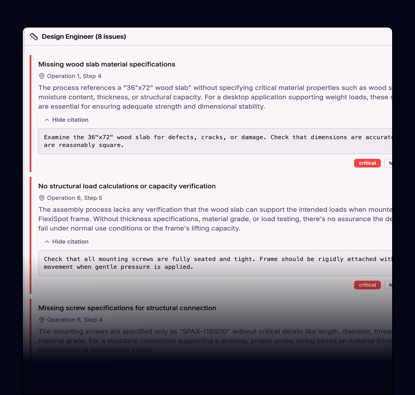 Design Spec Reviews