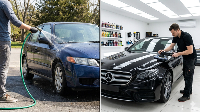 Illustration of a website being optimized with tools representing real SEO work