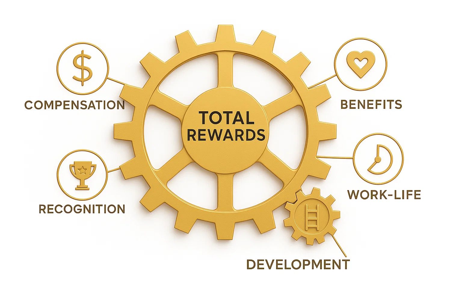 Total Rewards: Compensation, Recognition, Benefits, Work-Life & Development