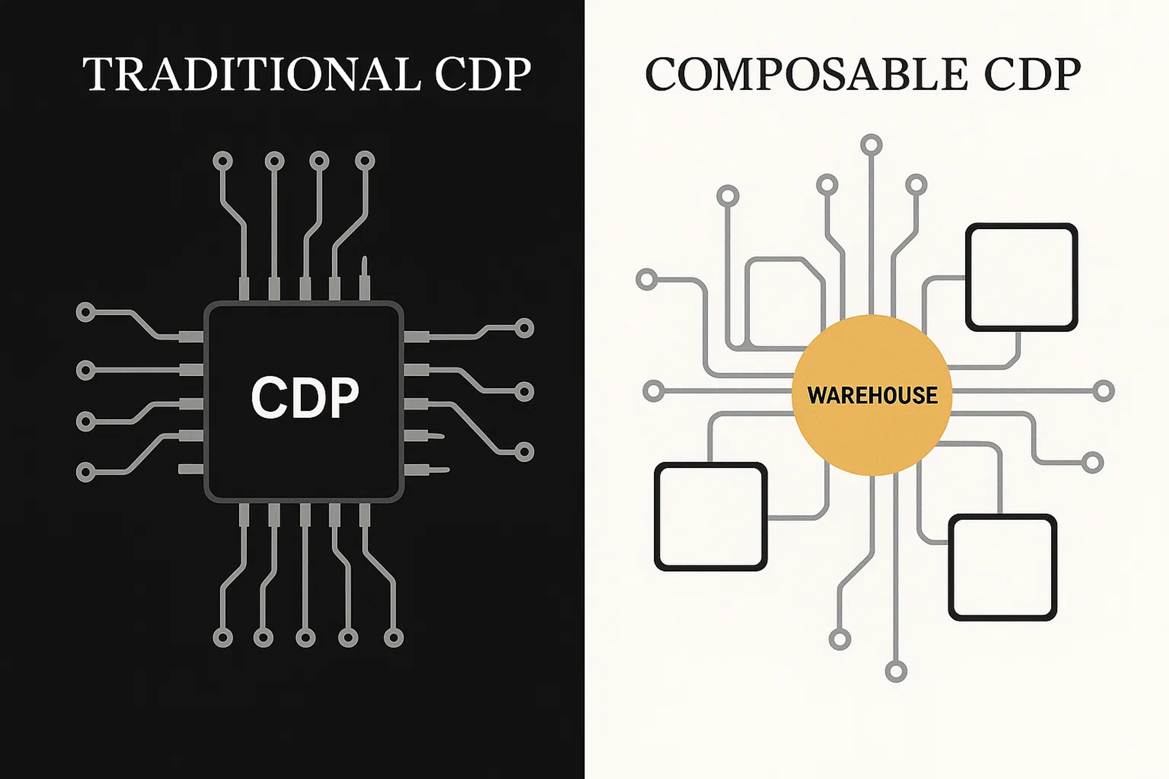 Composable CDP Vs Traditional CDP