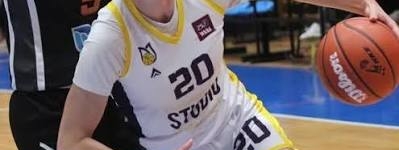 Igračica Studija Zagreb na košarkaškoj utakmici