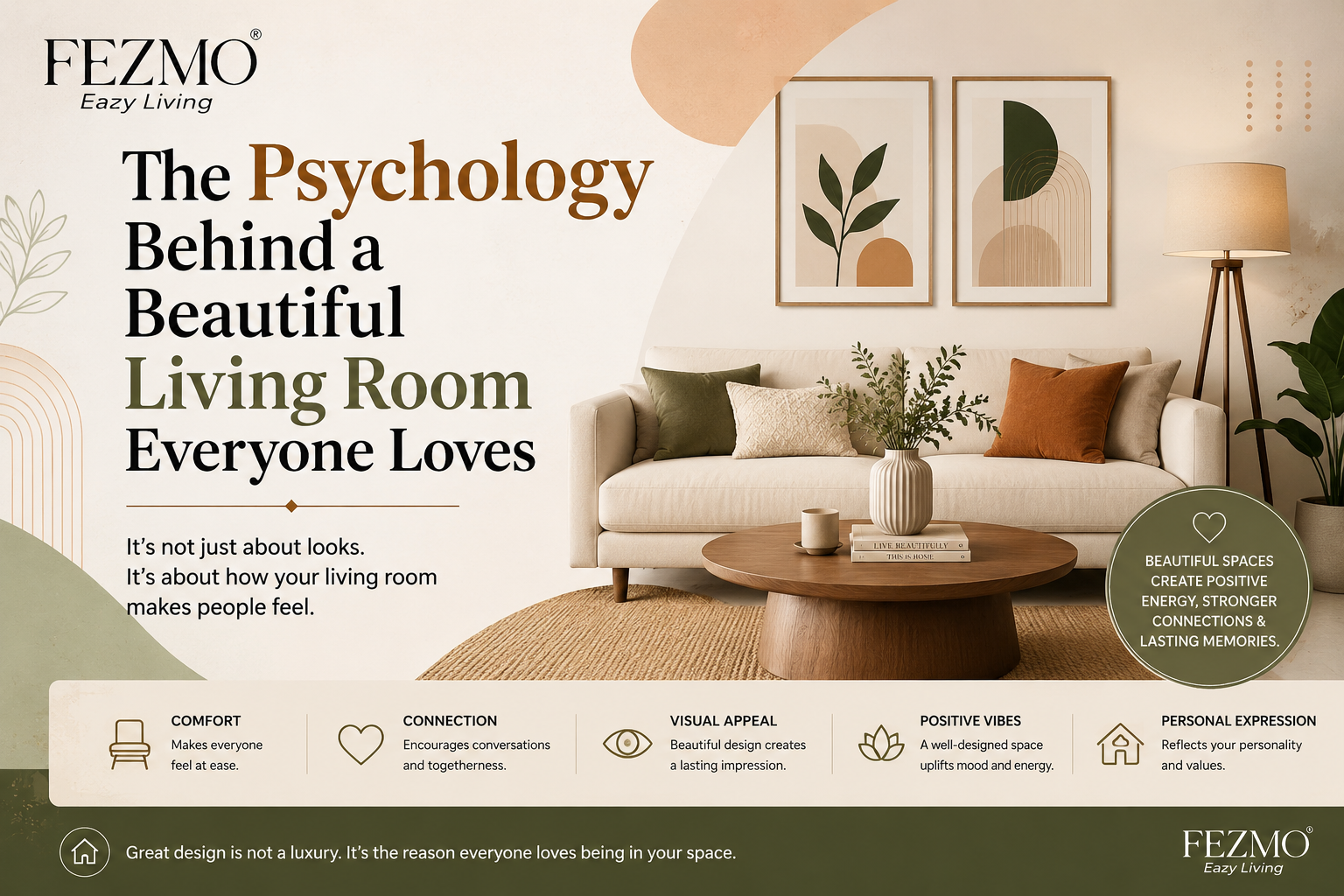 The Psychology Behind a Beautiful Living Room Everyone Loves