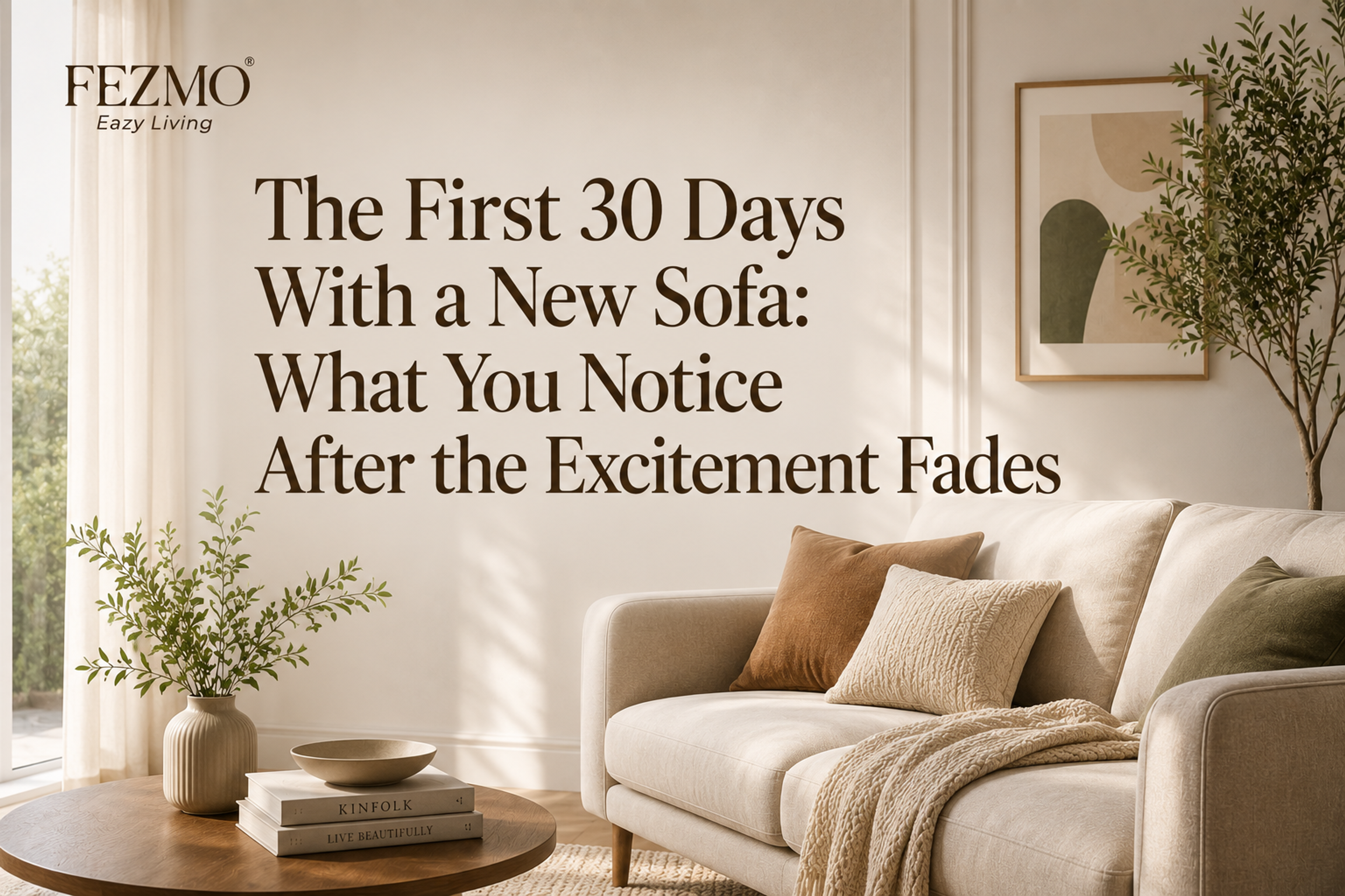 The First 30 Days With a New Sofa: What You Notice After the Excitement Fades