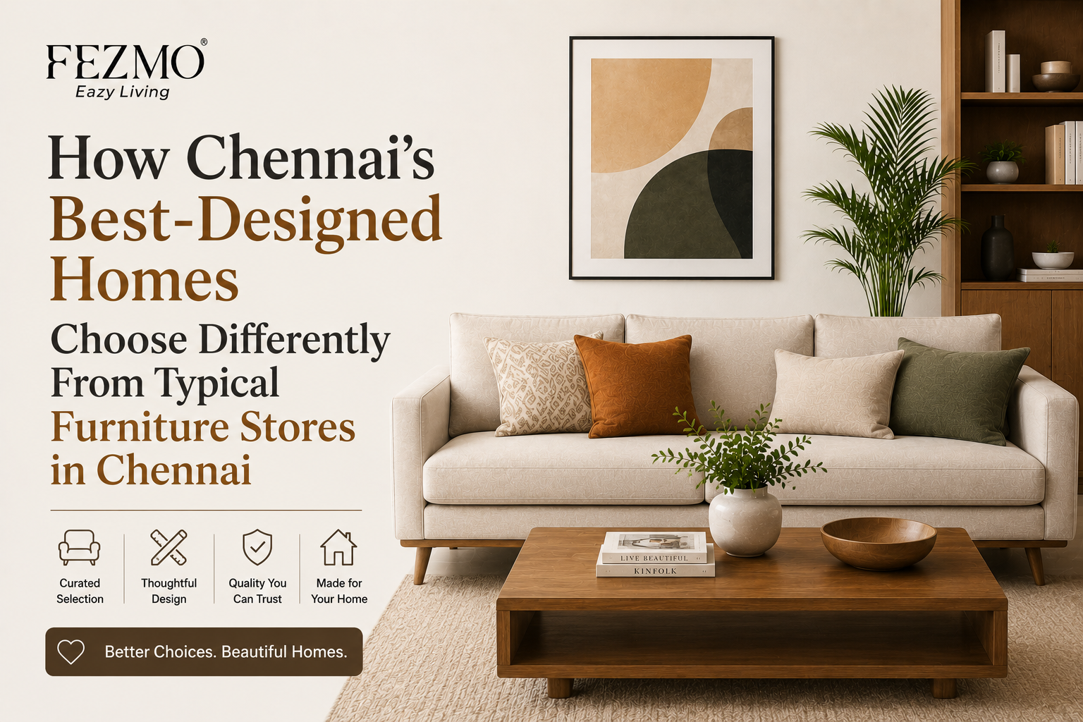 How Chennai's Best-Designed Homes Choose Differently From Typical Furniture Stores in Chennai