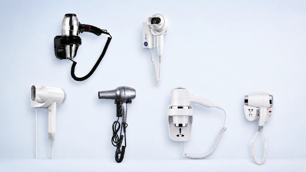 How Wall-Mounted Hair Dryers Help Reduce Hair Dryer Theft in Hotels