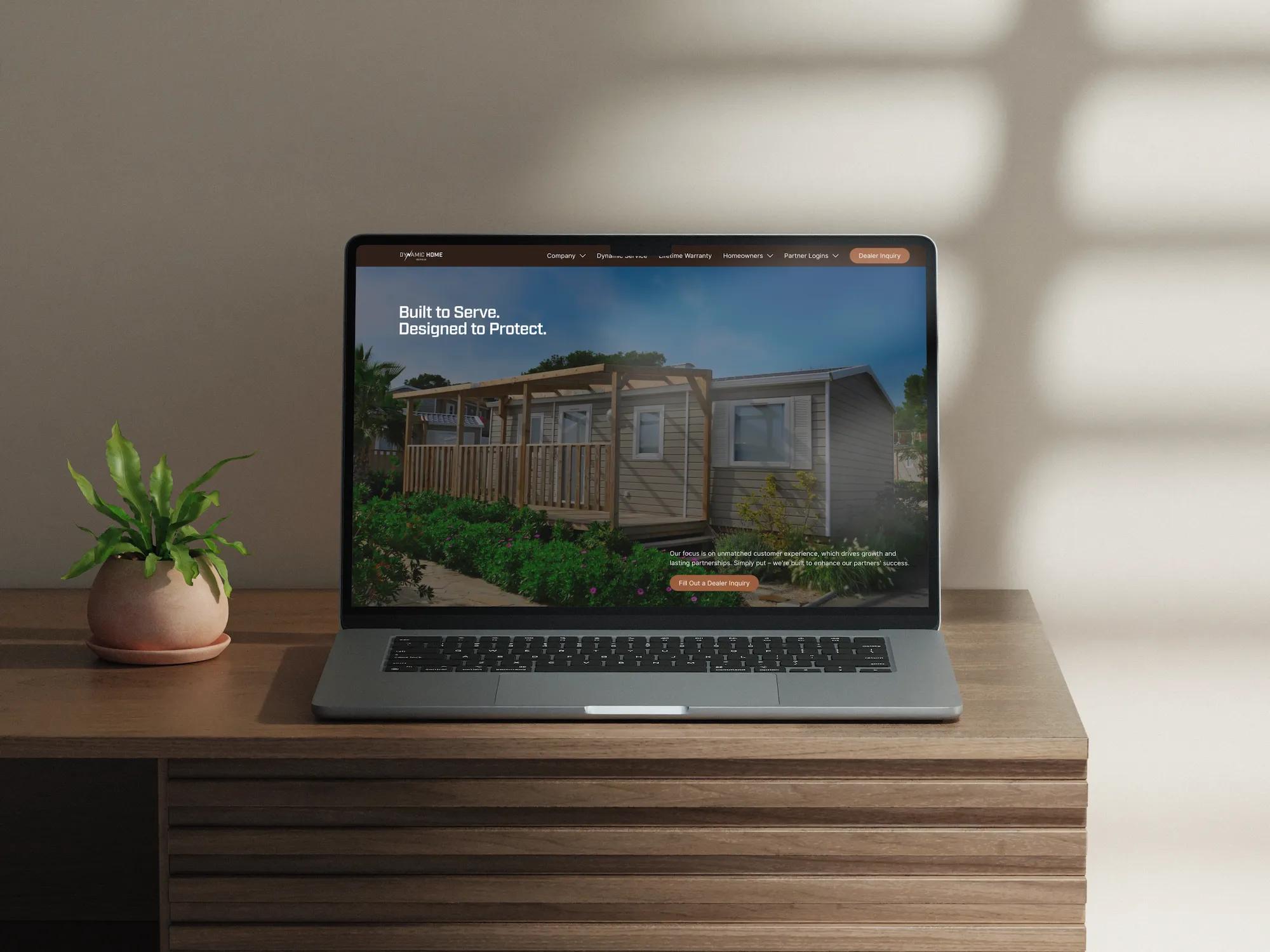dynamic home repair website rebuild home hero