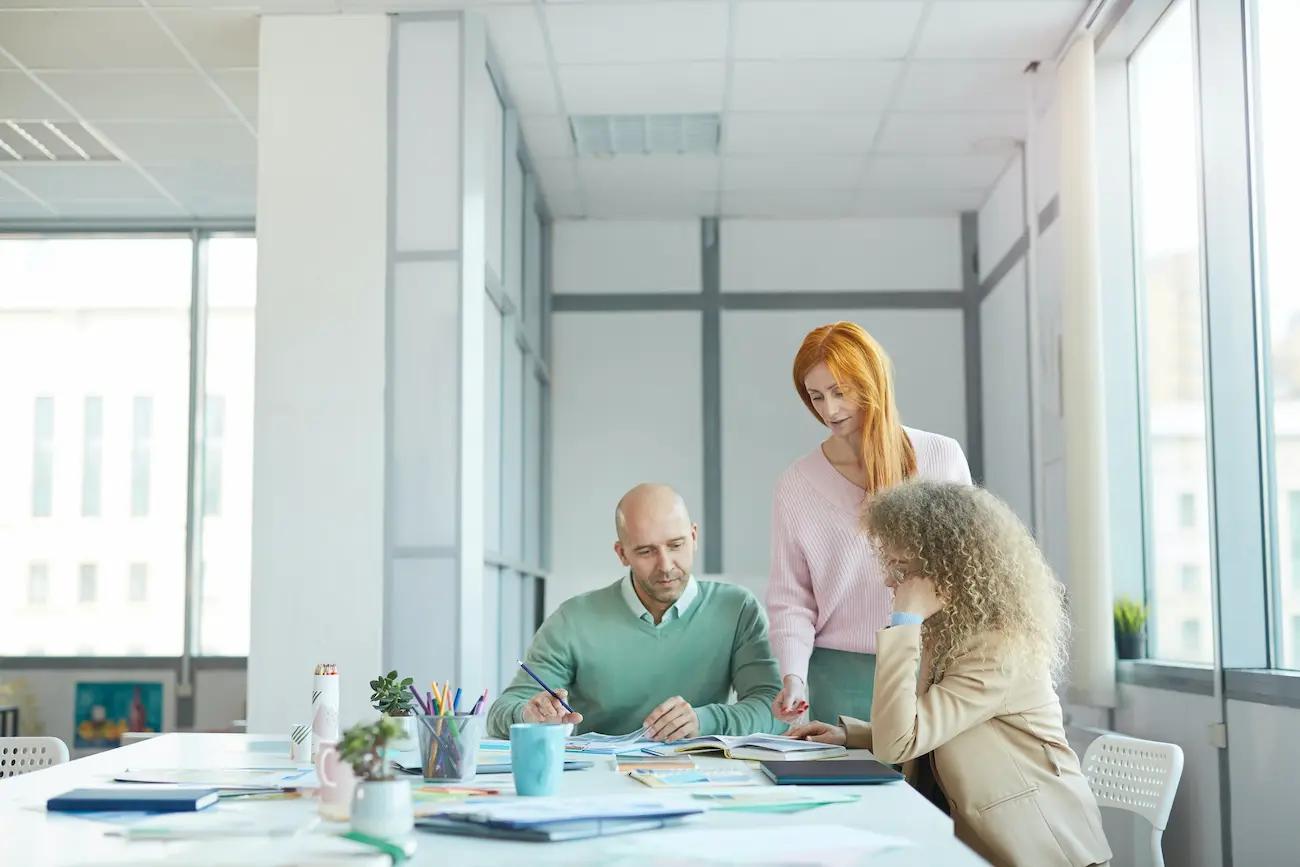 business owner partnering with a web design agency