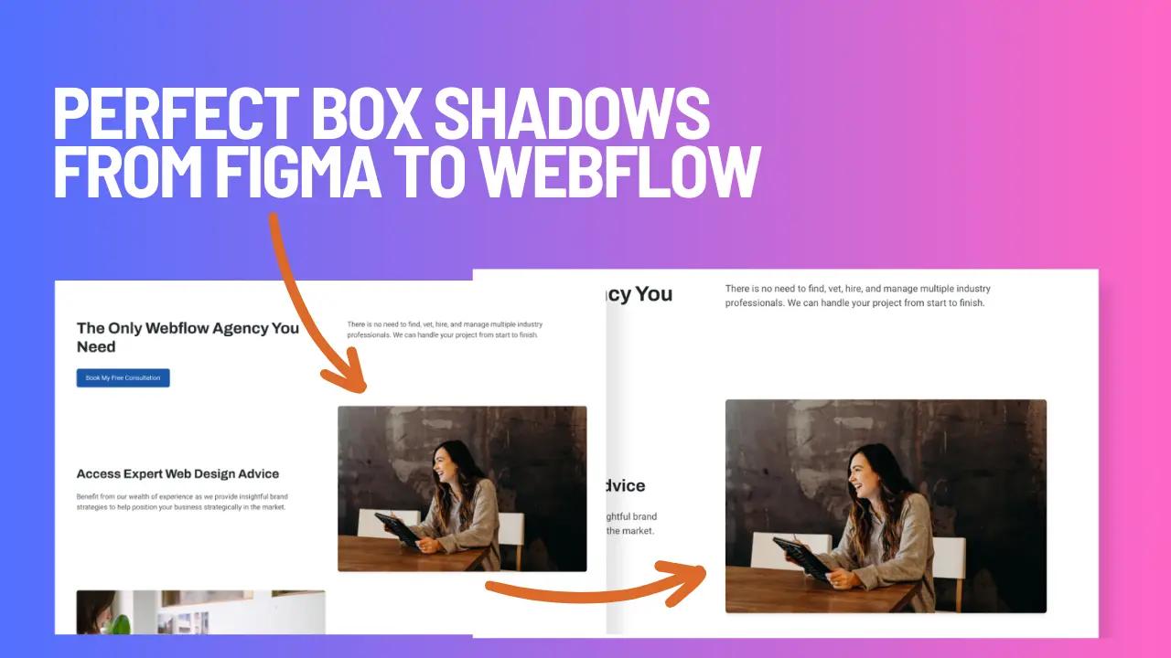 Figma to Webflow Perfect Box Shadows