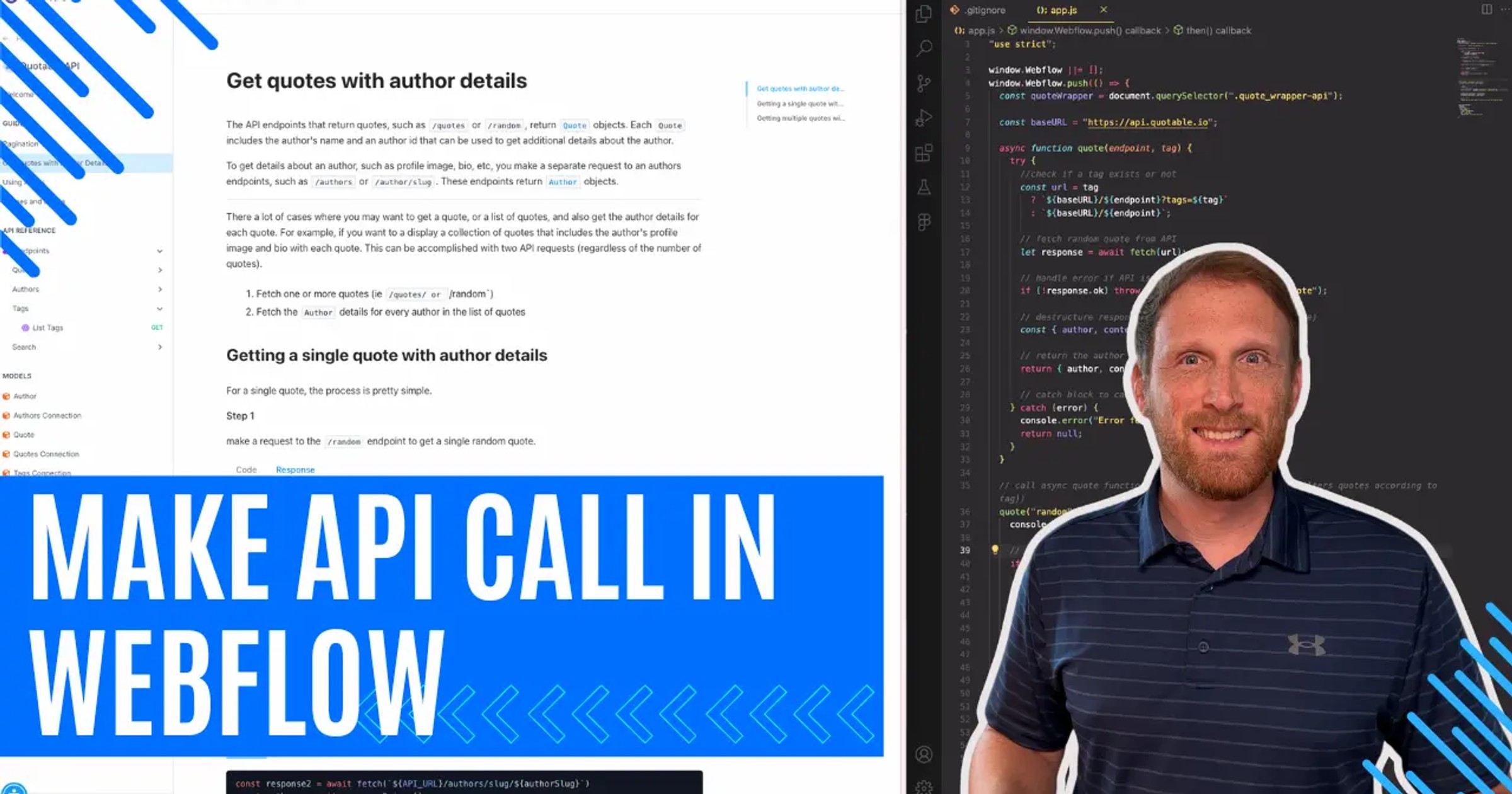 Api Call Workflow Example How to Make an API Call in Webflow and Display the Results on the Page ...