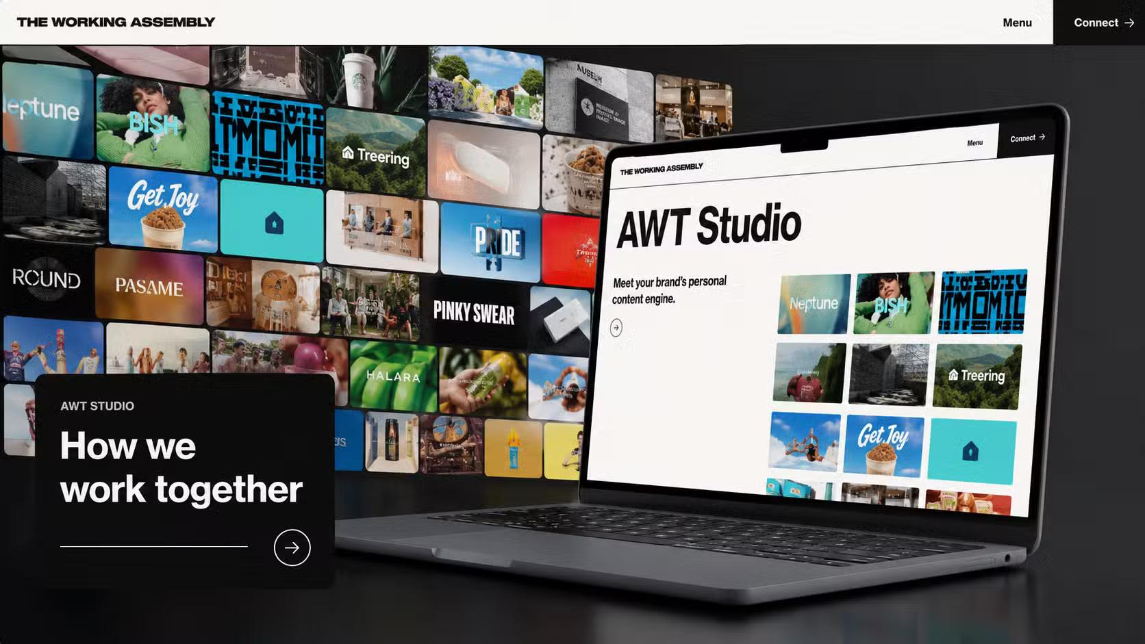 The Working Assembly Case Study Mockups