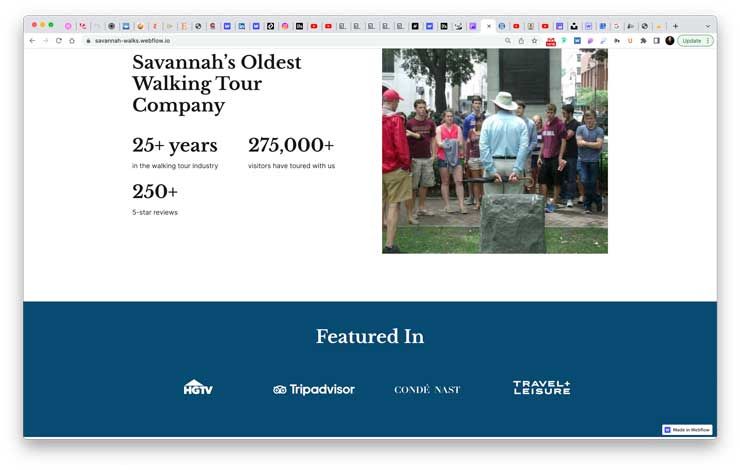 social proof bar