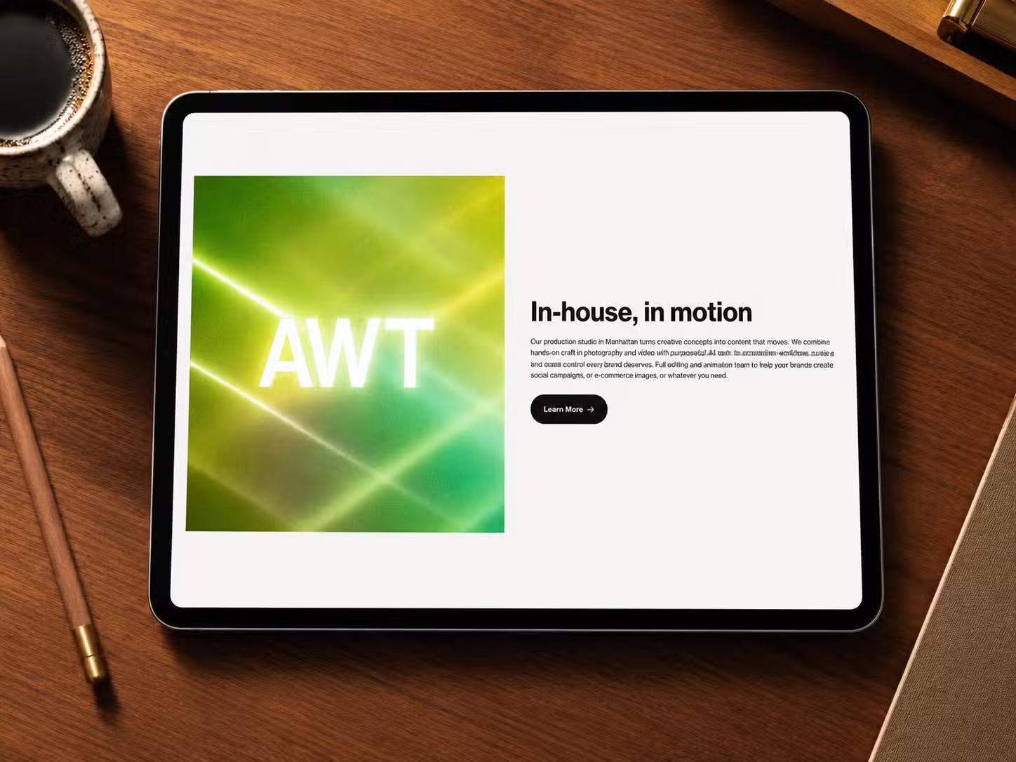 The Working Assembly Case Study Mockups