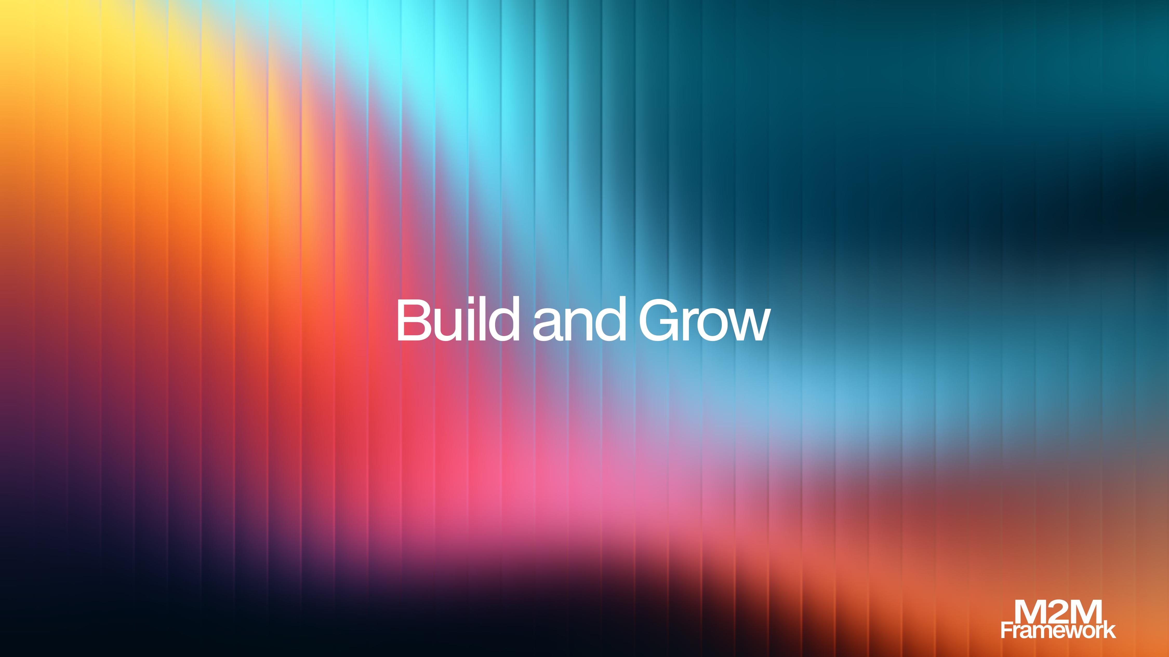 Illustration of a build and grow with fractal glass