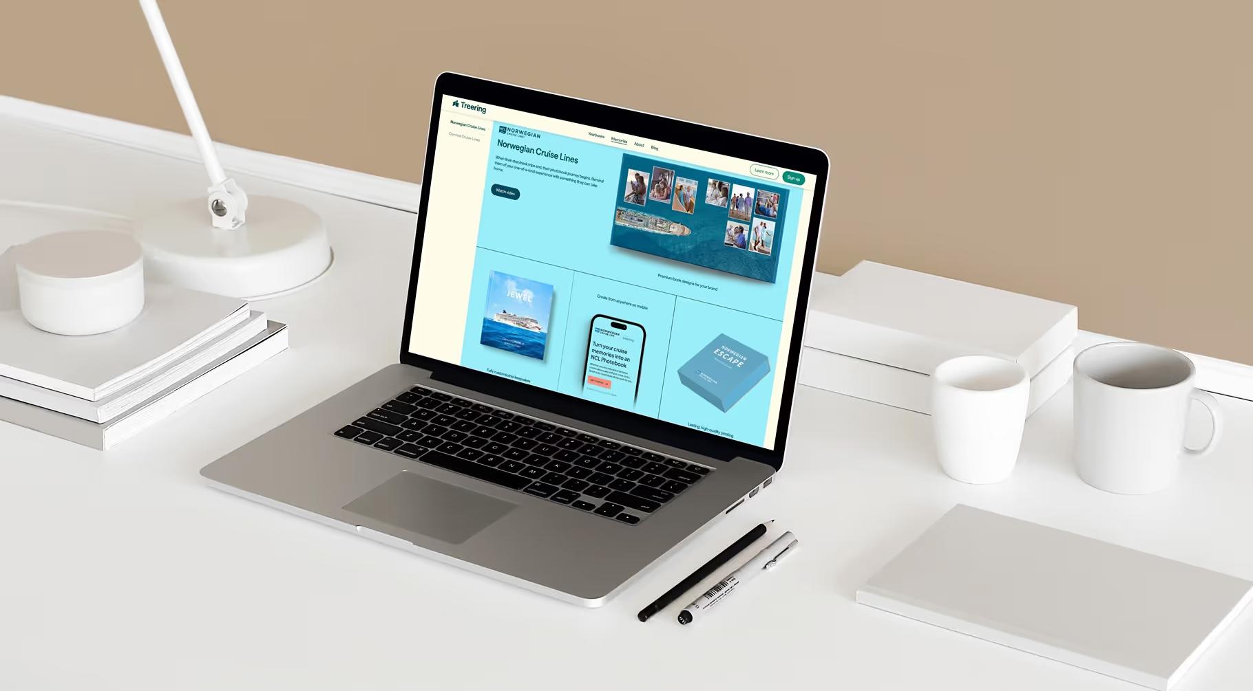 tab component on treering website
