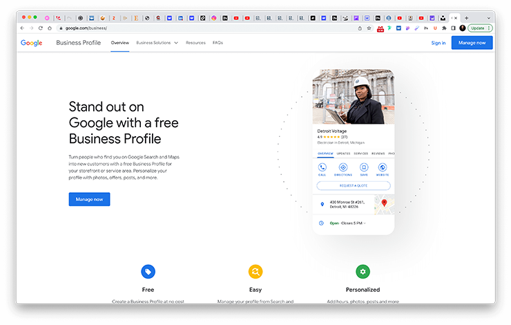 google business profile