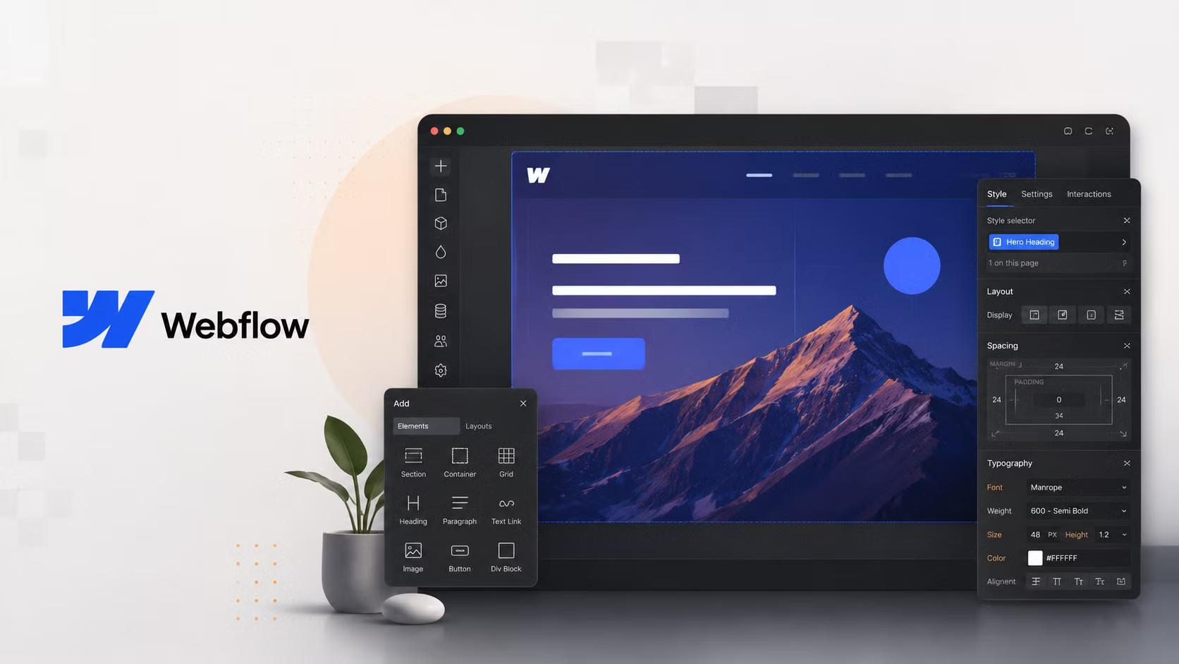 Webflow graphic