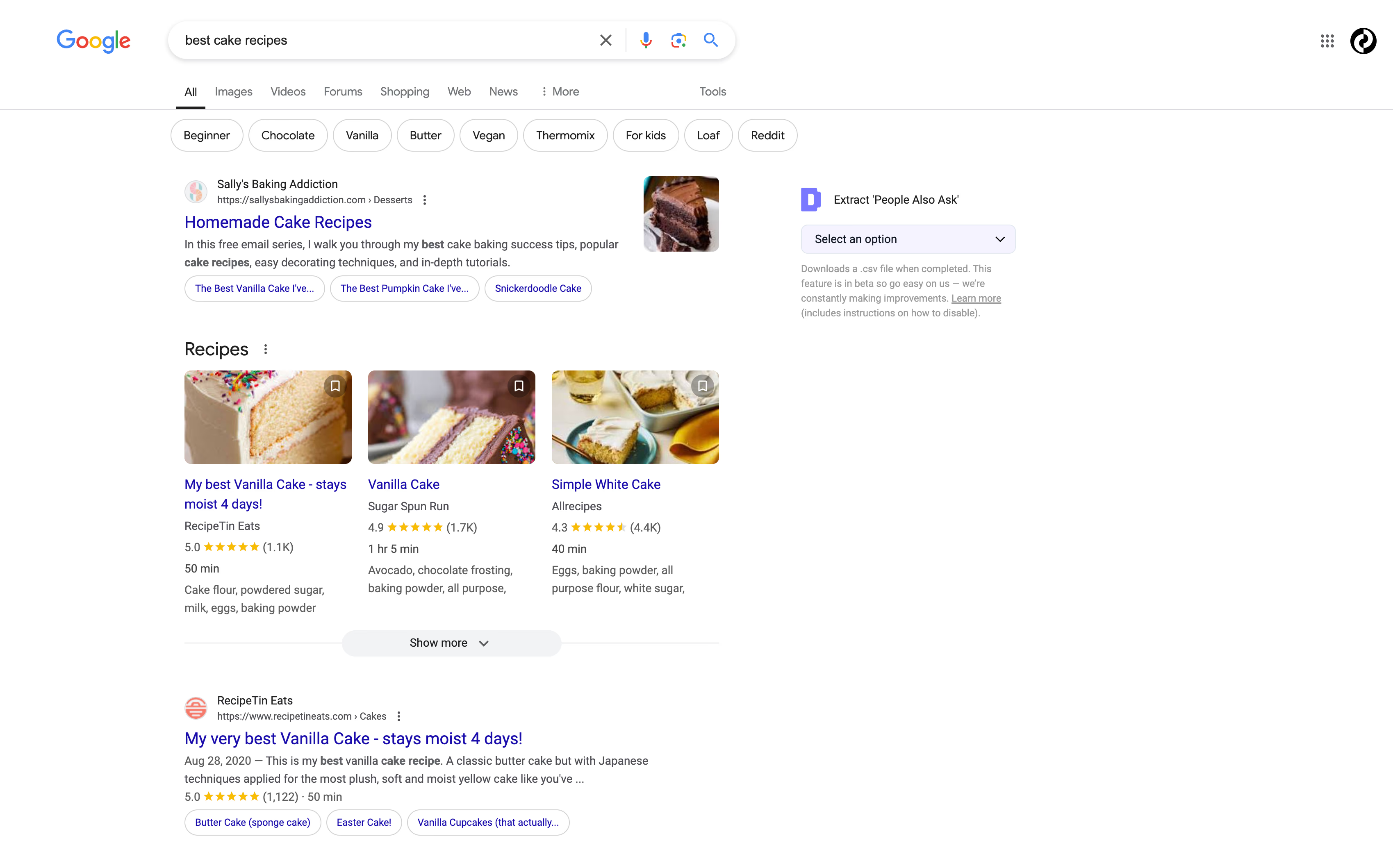 informational intent in search