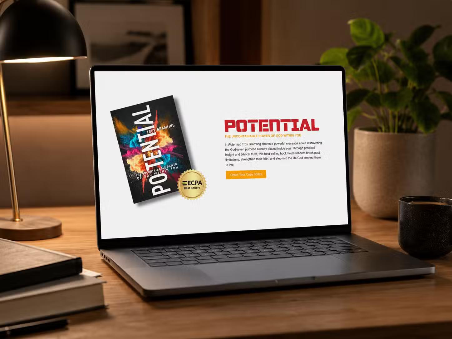 Troy Gramling Website Migration Mockup