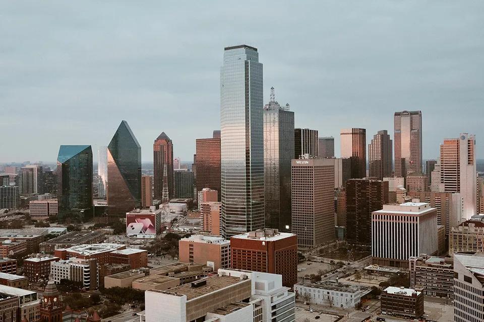 dallas texas skyline