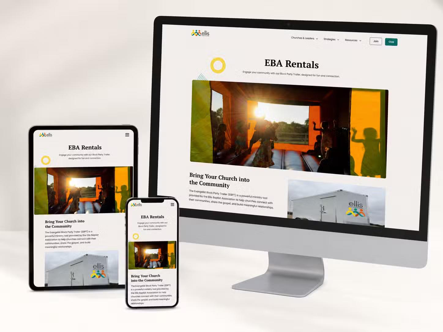 EBA Rentals page