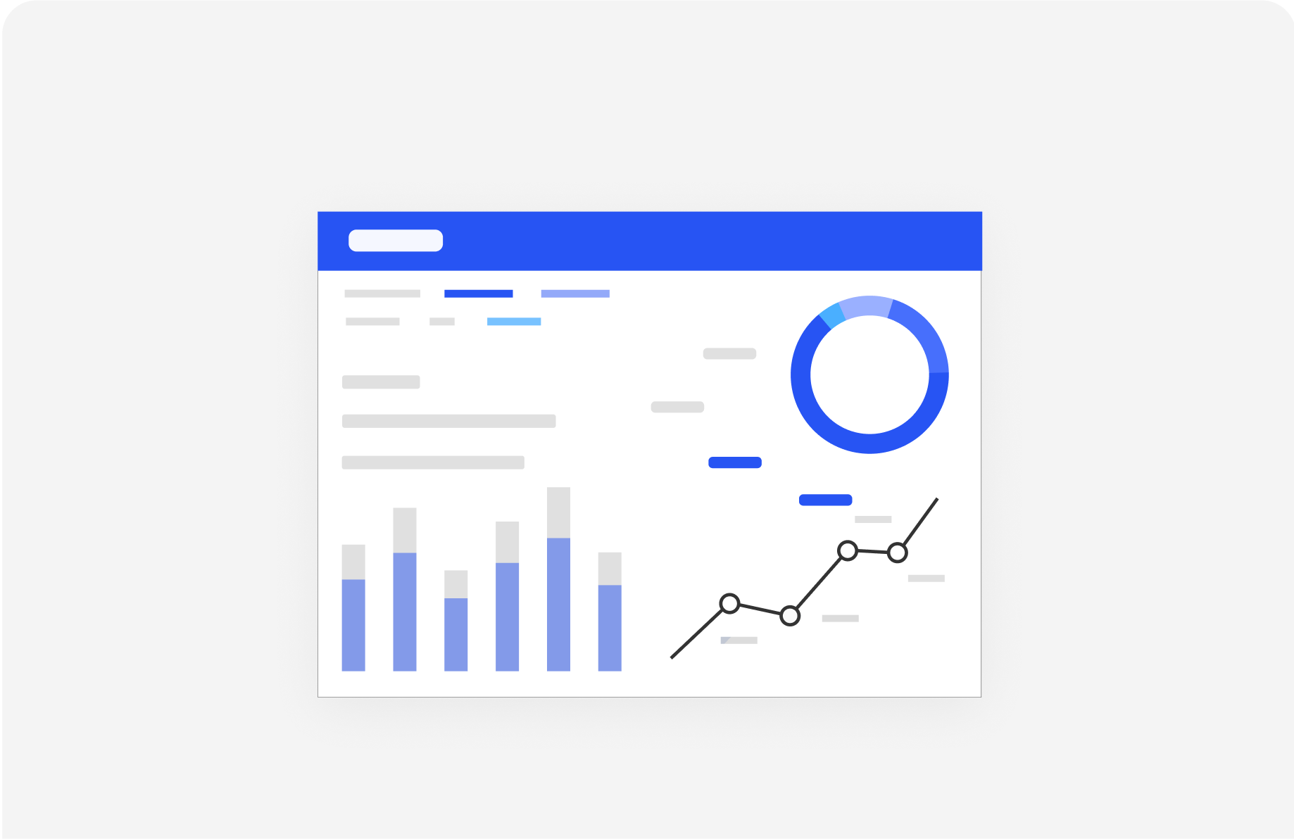illustration of graph showing that content is improving ones ranking