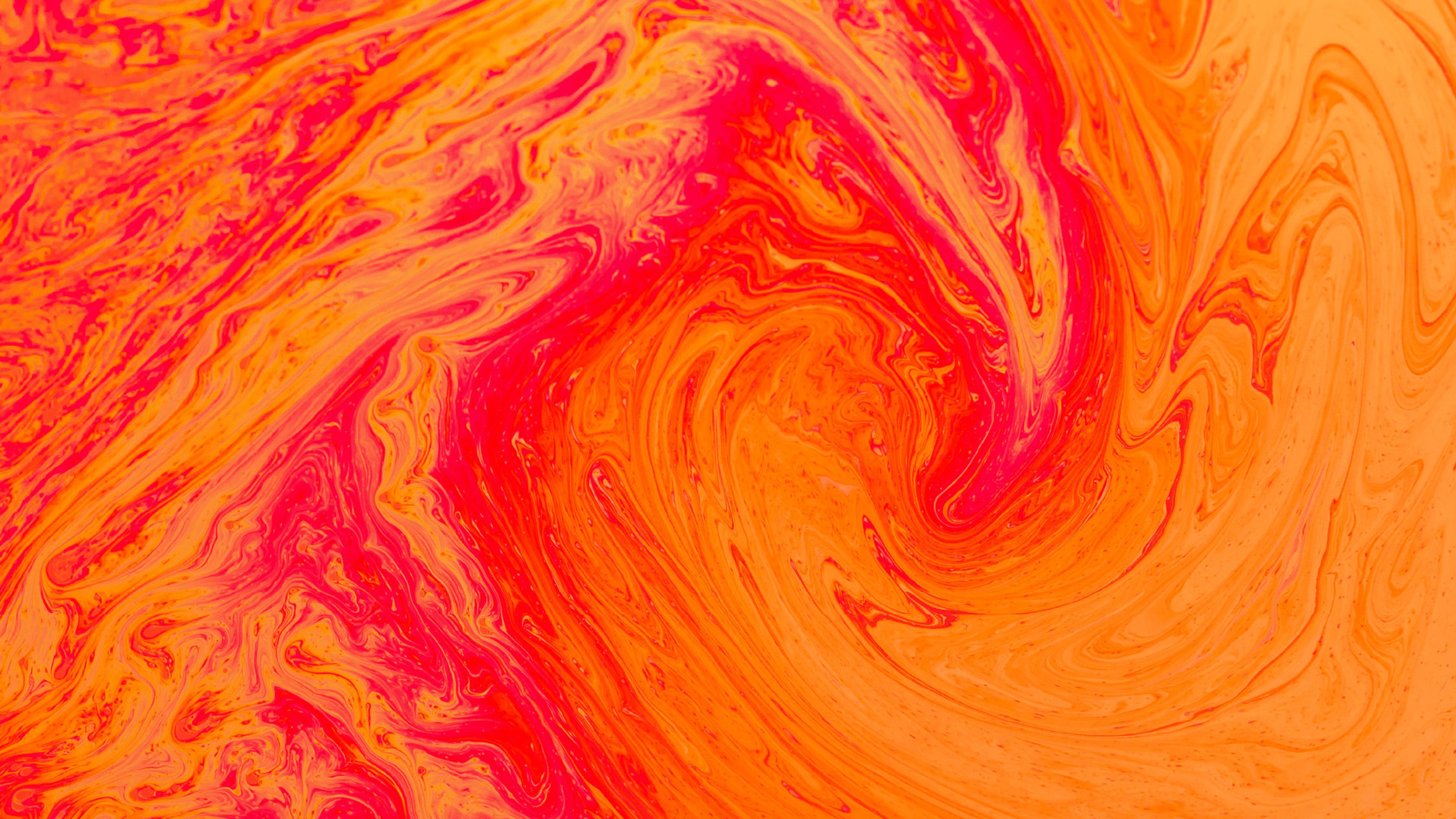 Orange swirly background