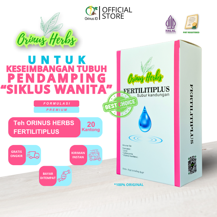 ORINUS HERBS Fertilitiplus Tea Drink