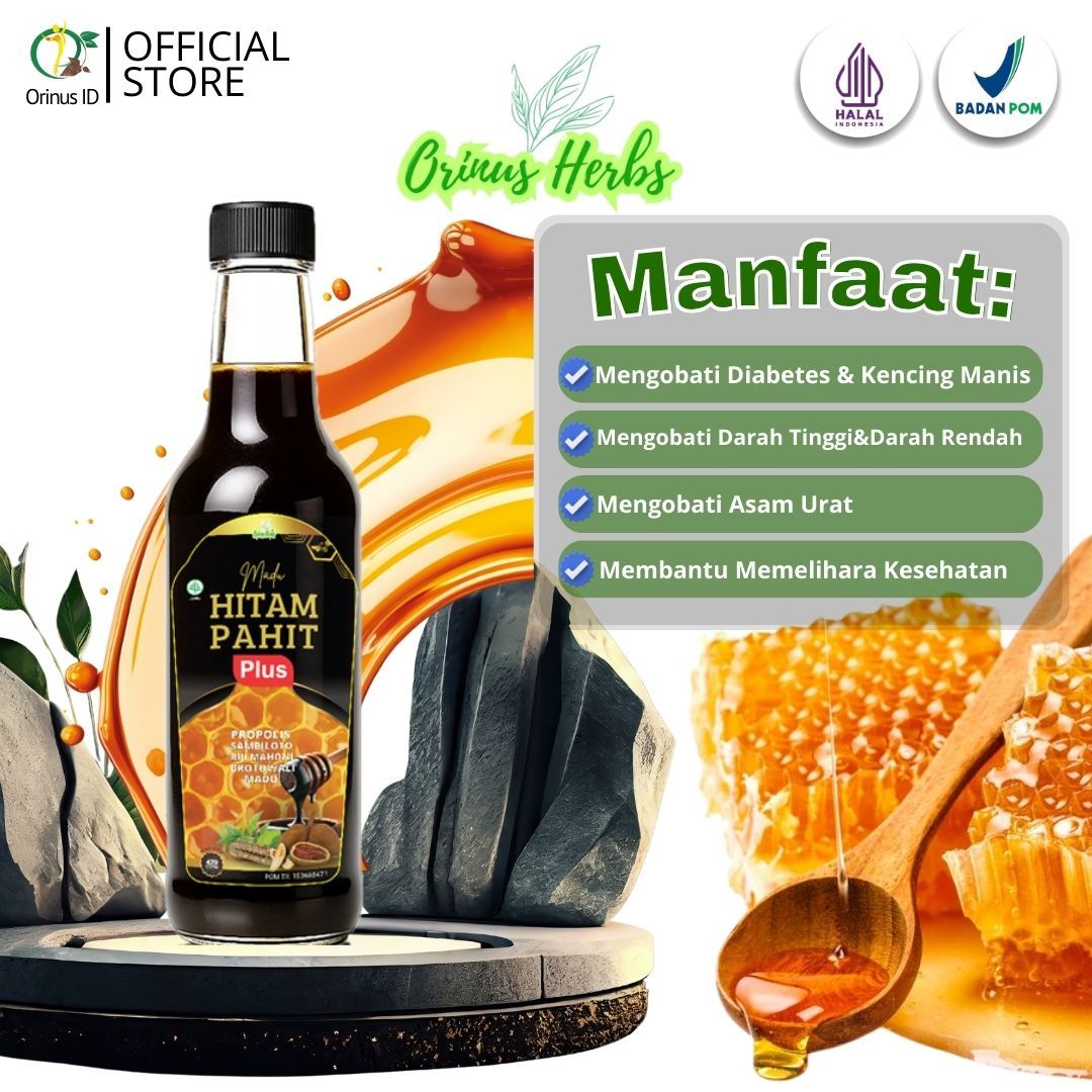Madu Hitam Pahit Plus 3