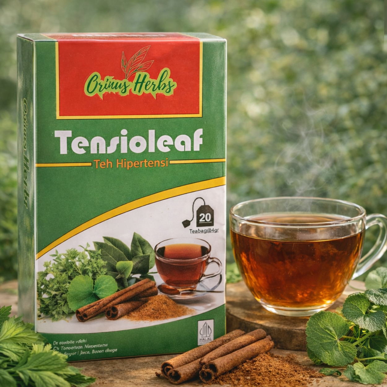 ORINUS HERBS TENSIOLEAF – Teh Pendamping Hipertensi