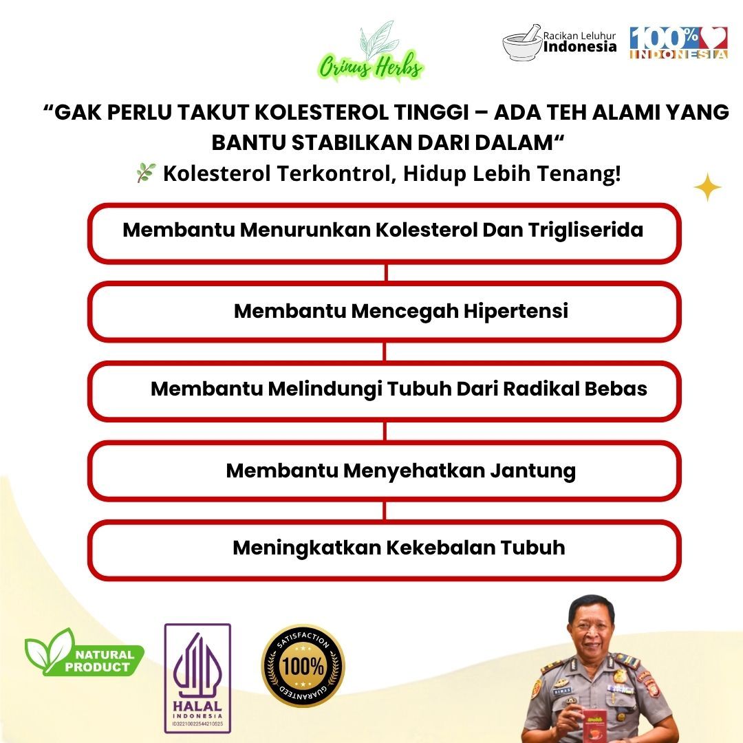 Teh Celup Herbal Orinus Herbs Lipioma 3