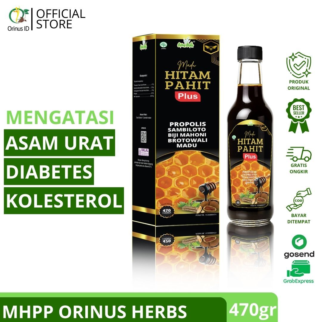 Madu Hitam Pahit Plus 5