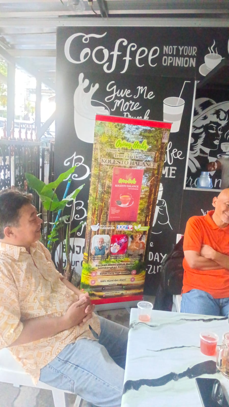 Event presentasi kesehatan kafe teras nyai - foto 4