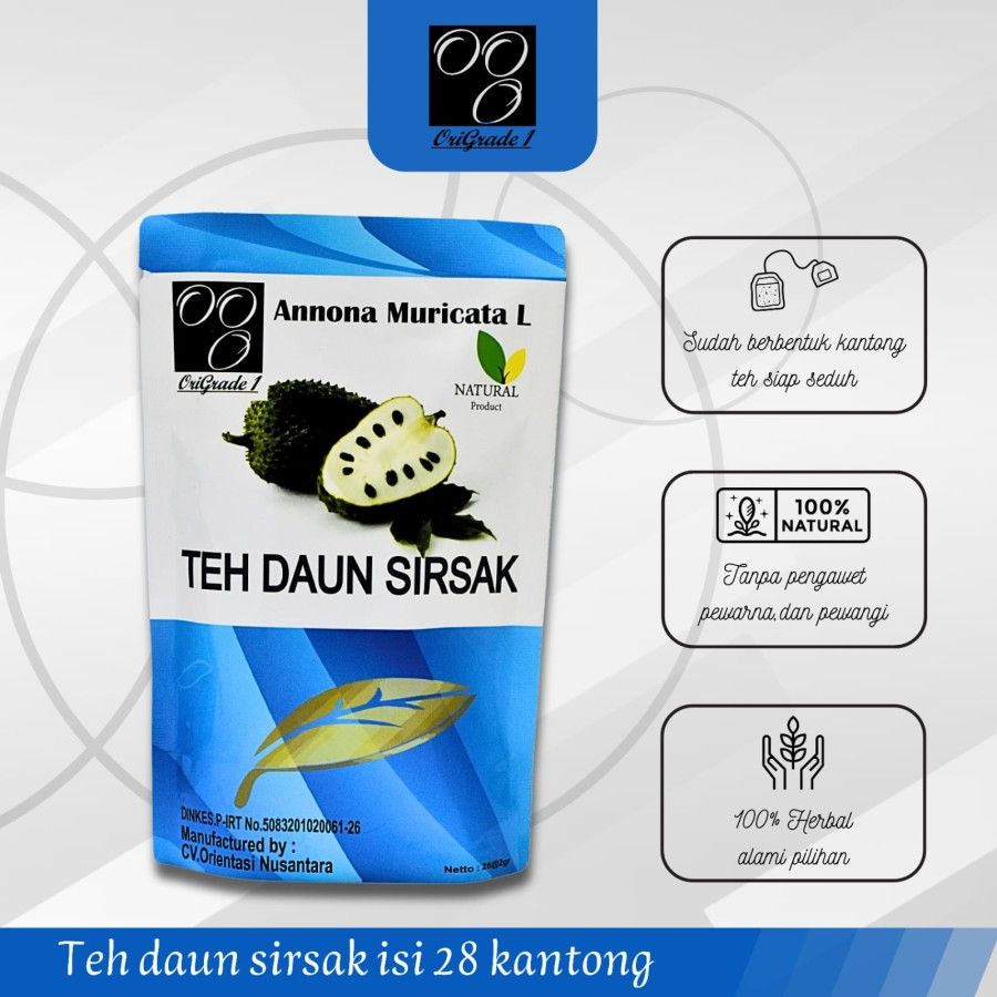 Teh Daun Sirsak Anoma Muricata OriGrade 1 3