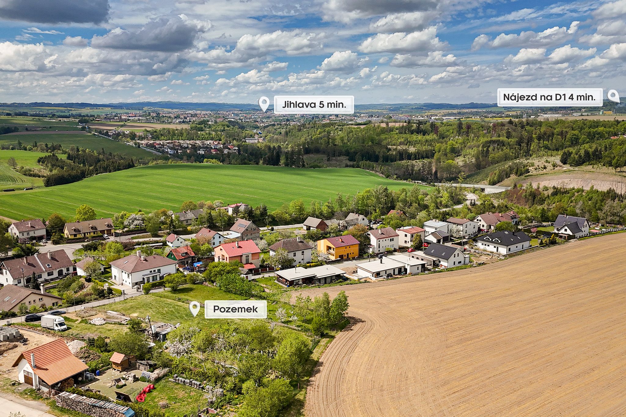 POZEMEK 1 094 m², 588 21 Nové Domky - 5