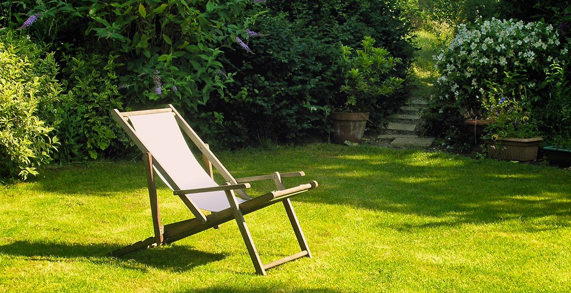 Chair in a garden