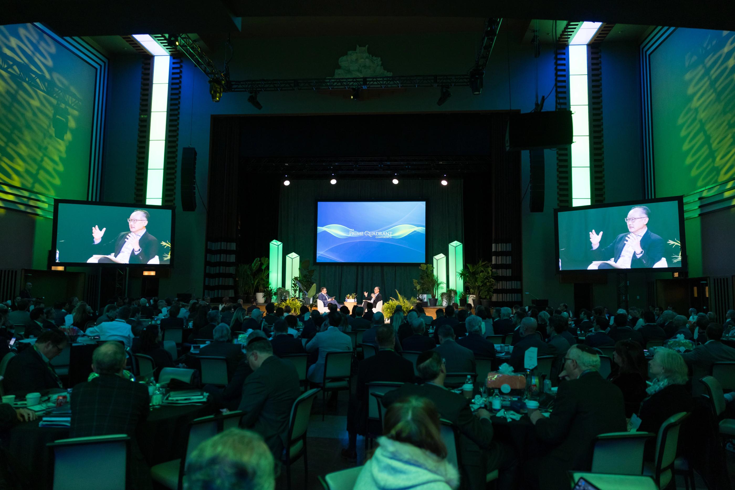 Representing Two Bridge as the keynote speaker at the Prime Quadrant annual conference, CEO Mo Lidsky interviewed Dr. Jim Yong Kim on mental health issues.