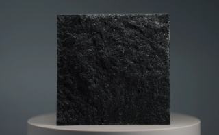 Ink Onyx schwarzer Granit Pflasterstein mit naturbelassener spaltrauer Oberfläche