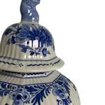 Porceleyne Fles Three-Piece Garniture with Floral Work view 6