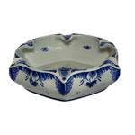 Porceleyne Fles Blue Floral Ashtray view 1